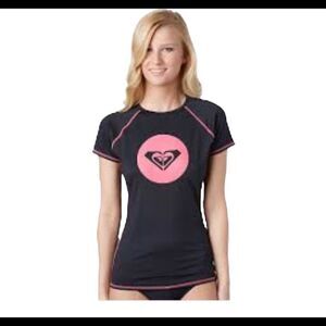 ROXY basic rash guard t-Shirt